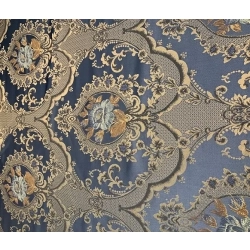 Tkanina stylowa bukiet kwiatowy blue